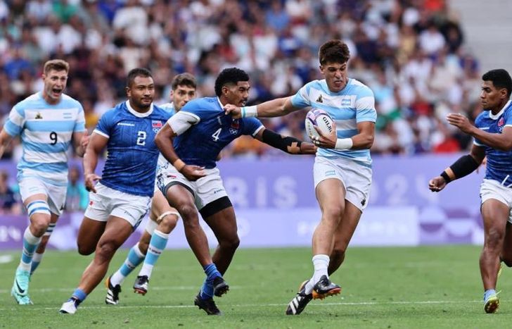 Argentina pisó fuerte ante Kenia y Samoa.