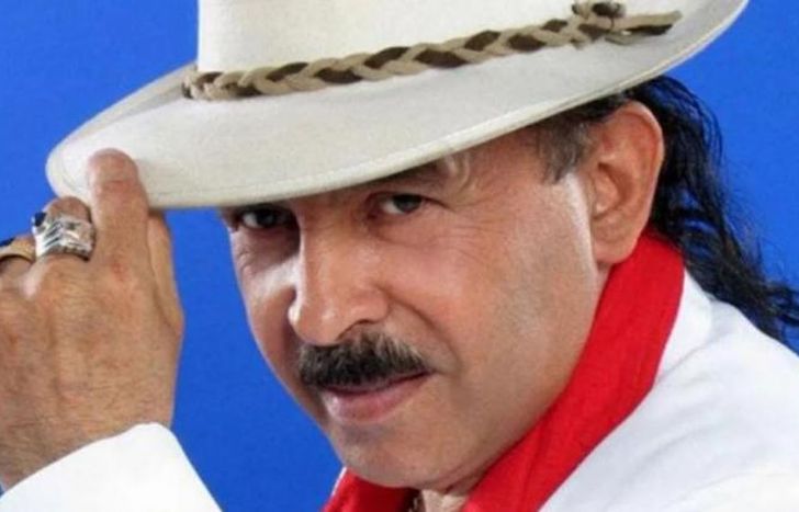 El legendario artista dio que hablar.