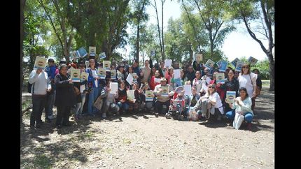 Hubo un curso de jardinería en el Parque de Albertina.