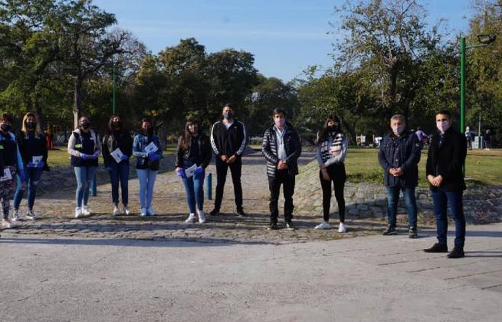 Hubo una recorrida junto a la Cooperativa Plaza Libertad.