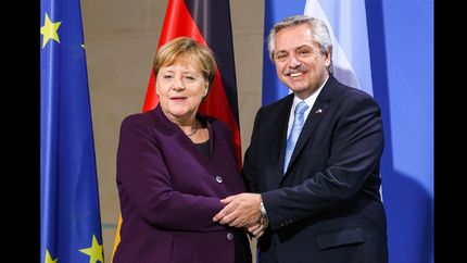 alberto fernandez consiguio el apoyo de angela merkel en la renegociacion con el fmi