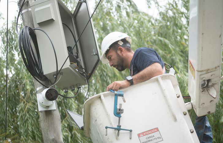 En el último año instalaron 300 cámaras de seguridad en Lomas.