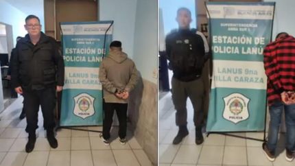 Los detenidos tienen 29 y 30 años.