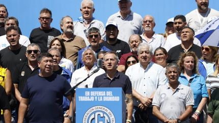 La CGT presentó un amparo contra la Reforma Laboral de Javier Milei.