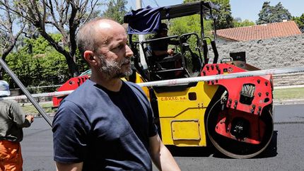 avanzan las obras de asfalto en la avenida segui
