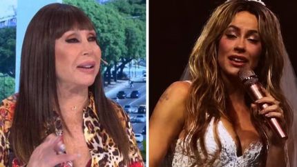 Moria Casán criticó el look de Tini Stoessel.&nbsp;