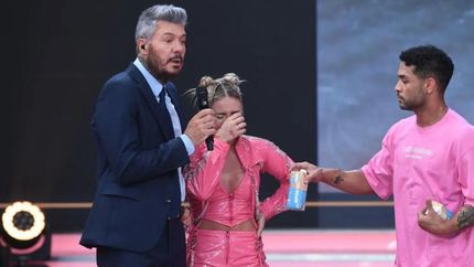 El llanto de Coti Romero en el Bailando 2023.