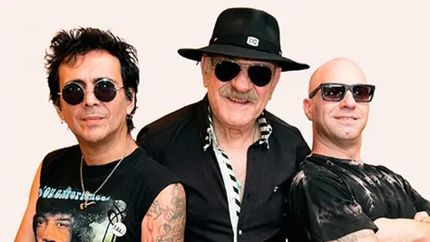 Gardellini, Willy y Simón, última formación de Vox Dei.