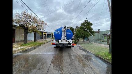 en que espacios publicos de lomas se hicieron operativos de desinfeccion esta semana