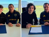 Dos promesas de Lomas de Zamora en Boca Juniors.