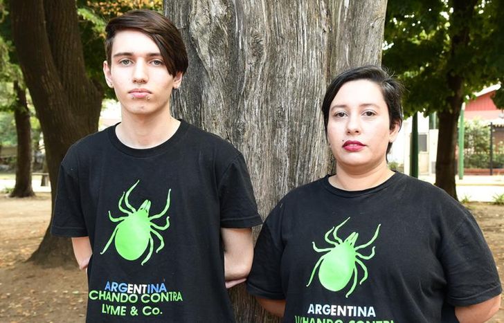 Anabel fue picada por una garrapata en 2014 y en 2020 fue diagnosticada con Lyme. Su hijo también padece la enfermedad.