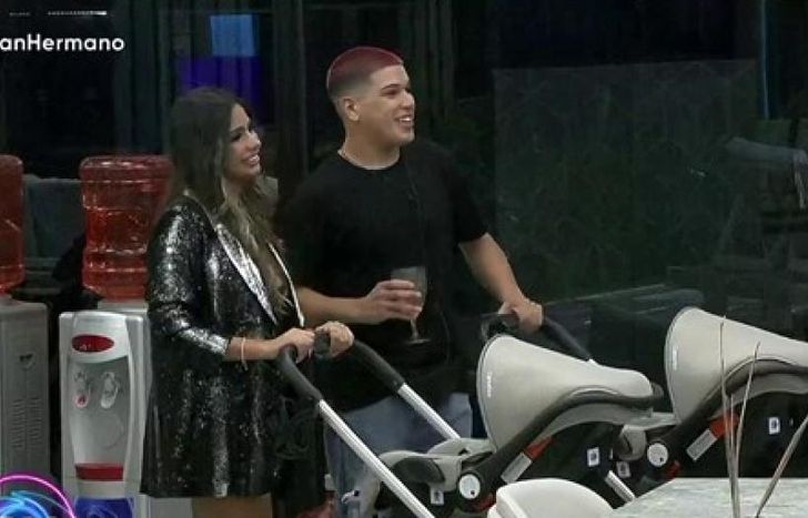 Daniela y Celis, en la casa de Gran Hermano.