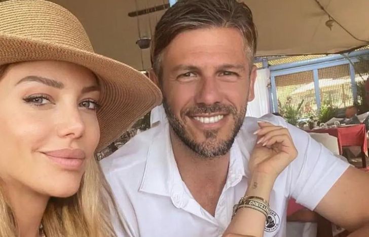 Evangelina Anderson y Martín Demichelis, complicados.&nbsp;