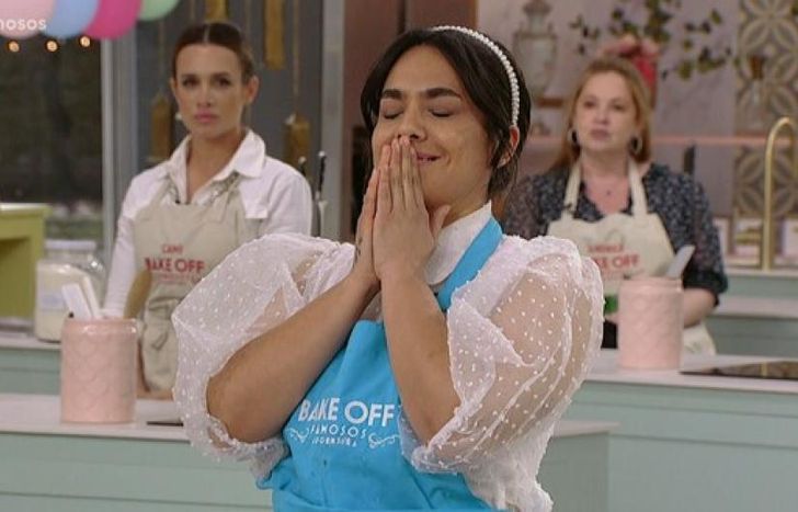 La emoción de Ángela.