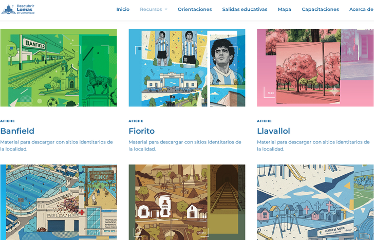 Lanzaron Descubrir Lomas, un portal que promueve la educación y la cultura.