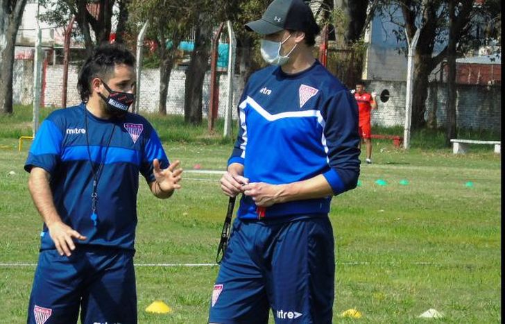El plantel trabajó hoy en Albertina.