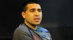 Riquelme habló de todo y valoró lo hecho por el plantel.