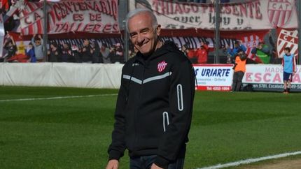 Mario Gómez en su paso por Talleres.