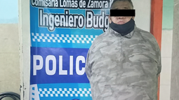 Sergio Velázquez al momento de su detención por abuso sexual.