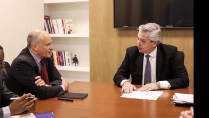 los representantes del fmi se reuniran este lunes con el equipo economico de fernandez