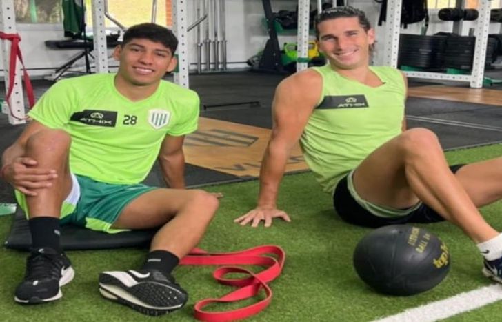 Matías González y Gylan Gissi comenzaron con trabajos físicos.