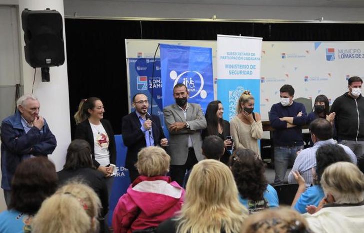 La presentación fue en el Salón Eva Perón.