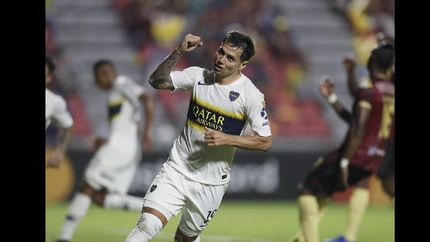 Zárate tuvo un buen primer tiempo pero en el segundo, como todo Boca, se cayó.