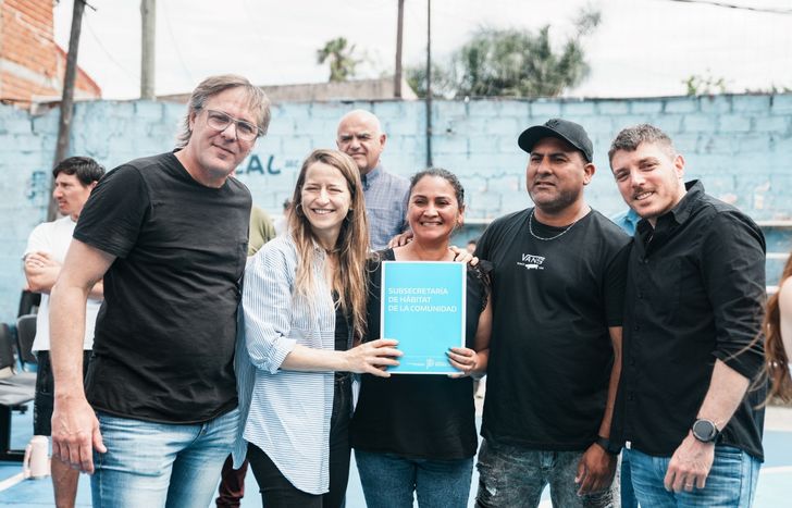 Momentos inolvidables para los vecinos de Lomas.