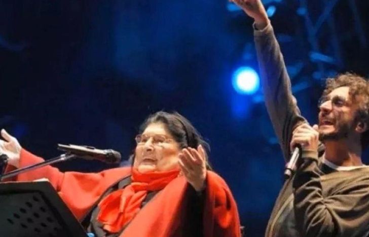 Mercedes Sosa y Fito Páez.