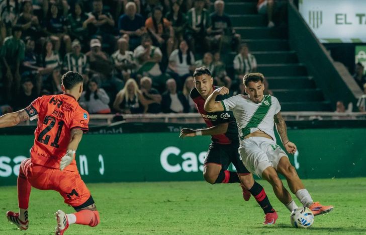 Mauro Méndez, clave en la victoria de Banfield.