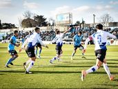 Marcos Echeverría define para el empate de Temperley.