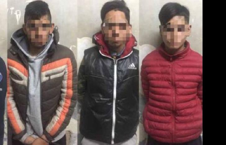 Dos de los detenidos, son menores de edad.