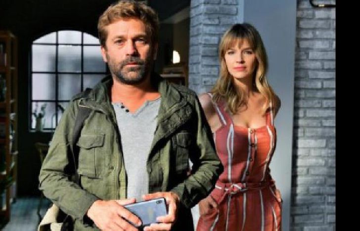 EN ESCENA JUNTO A MARCELA KLOOSTERBOER.