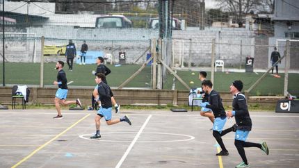 El plantel sigue con los entrenamientos en el Beranger. El plantel sigue con los entrenamientos en el Beranger.
