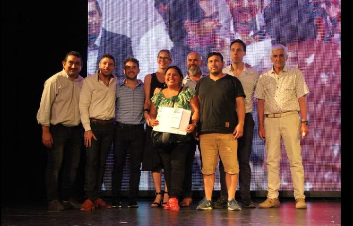 una jornada emotiva para los vecinos de santa catalina.