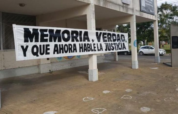 Pozo de Banfield, centro clandestino de detención que funcionó en la última dictadura militar.