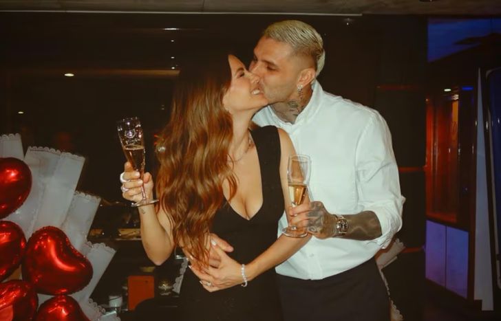 La China Suárez y Mauro Icardi.&nbsp;