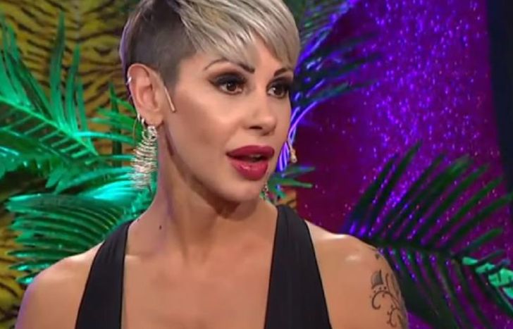 Susto para la vedette.