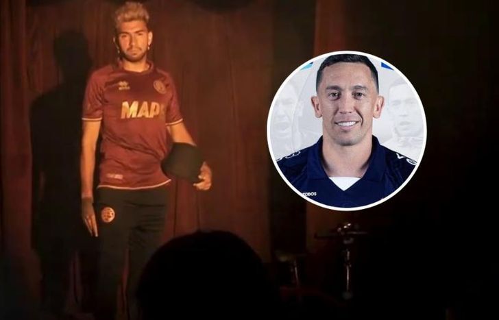 Lanús le tiró un palito a Agustín Marchesín en la presentación de Marcelino Moreno.