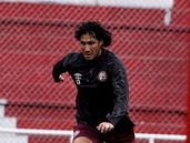José Canale sumó minutos en el amistoso de Lanús.