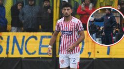Horacio Igarzábal no podrá jugar en Los Andes ante Colegiales.