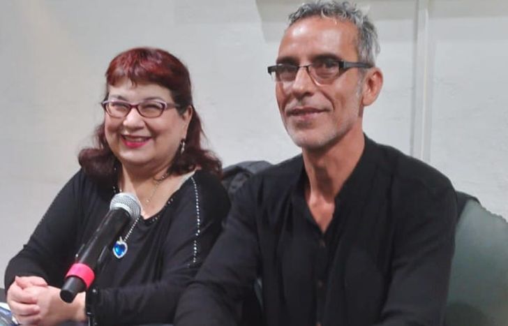 Dietris Aguilar con Martín Doy.