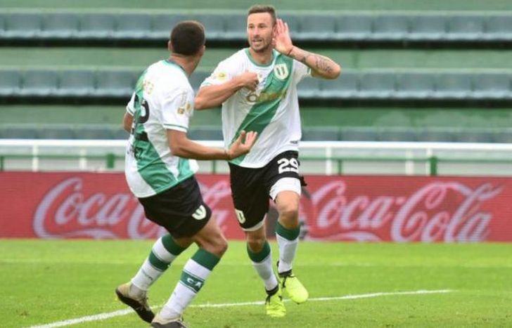 Pons anotó 5 goles con la camiseta del Taladro.