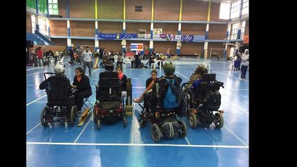 El bocchia es un deporte popular entre los adaptados.