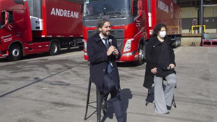 Las vacunas las distribuirá Andreani.