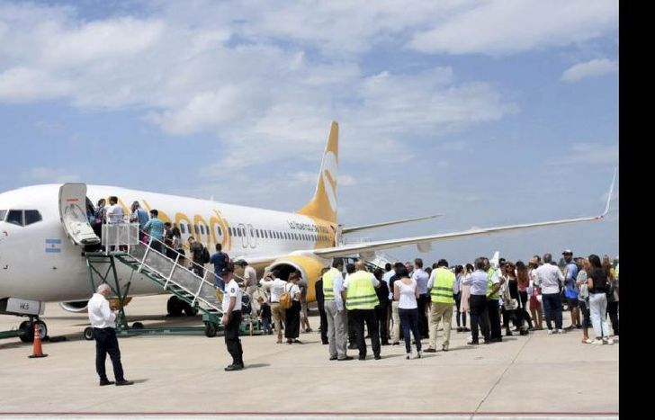 Flybondi, una línea aérea impulsada por el Gobierno.