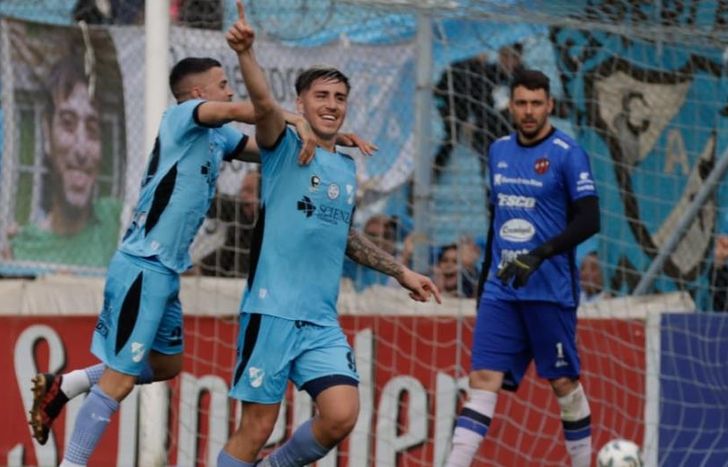 Krüger convirtió cinco goles en Temperley en el 2023.