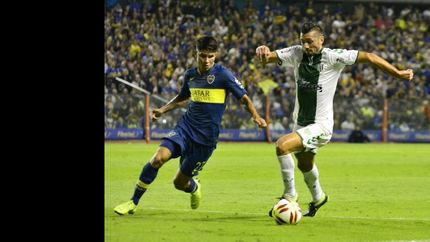 Jesús Dátolo fue lo mejor de Banfiel y el que generó las mejores llegadas del equipo.