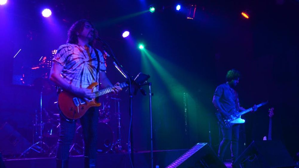 La banda en vivo.
