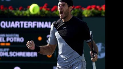 del potro se metio en las semifinales de indian wells